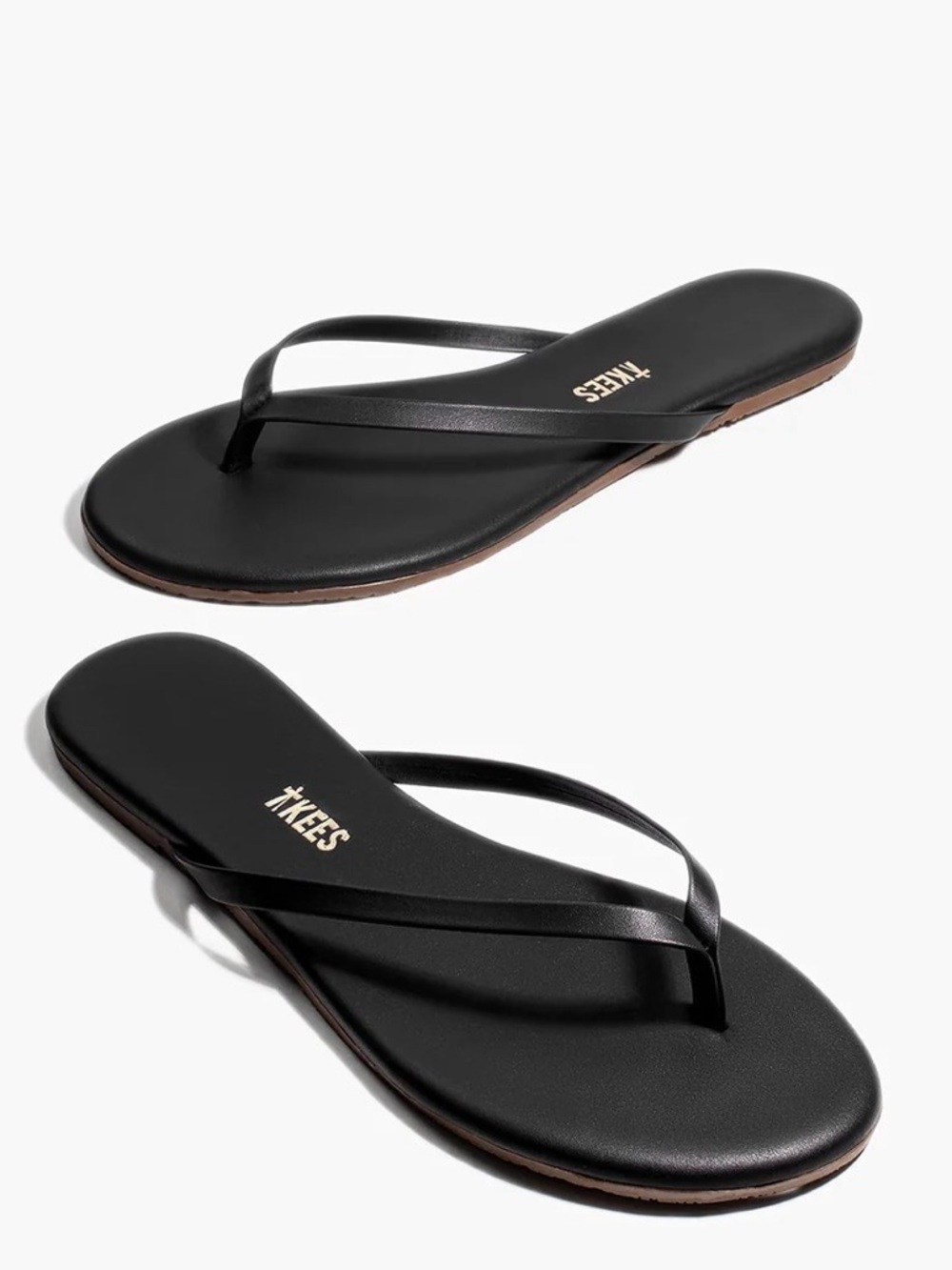 Brand New Tkees Vegan Lily Liners in Black Le Noir Size 7 - Picture 2 of 5